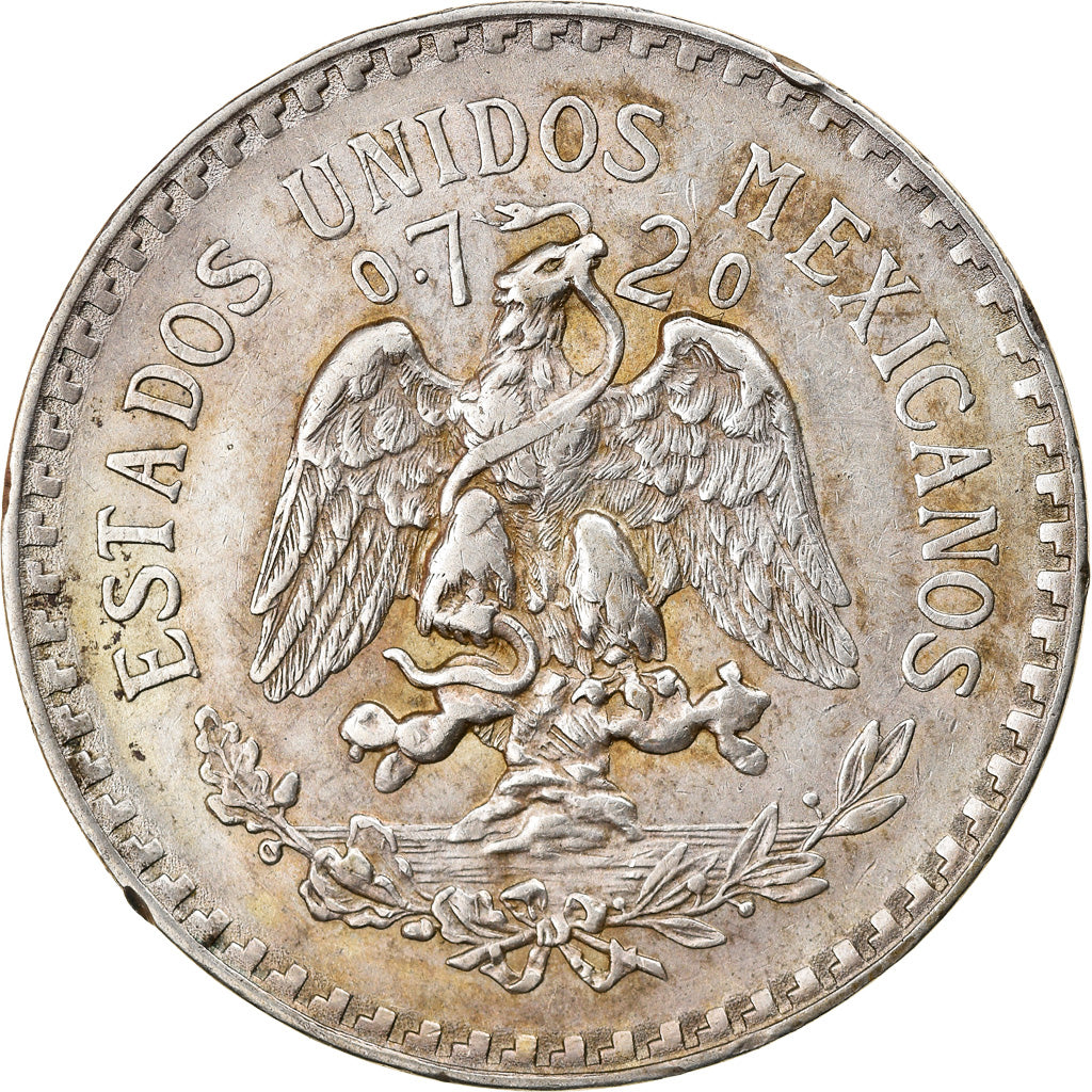 Münze, Mexiko, Peso, 1926, Mexico City, SS+, Silber, KM:455
