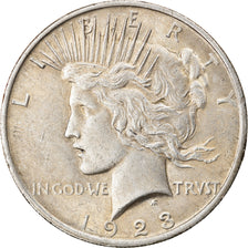Coin, United States, Peace Dollar, Dollar, 1923, U.S. Mint, Philadelphia