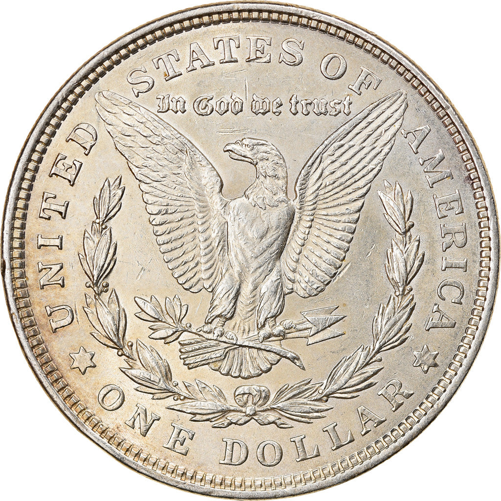 Coin, United States, Morgan Dollar, Dollar, 1921, U.S. Mint, Philadelphia