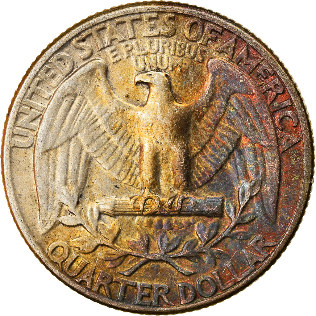 Coin, United States, Washington Quarter, Quarter, 1942, U.S. Mint, Philadelphia
