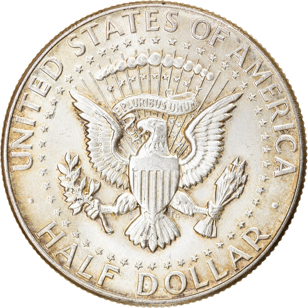 Coin, United States, Kennedy Half Dollar, Half Dollar, 1964, U.S. Mint