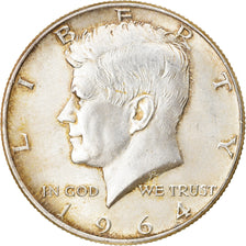 Monnaie, États-Unis, Kennedy Half Dollar, Half Dollar, 1964, U.S. Mint