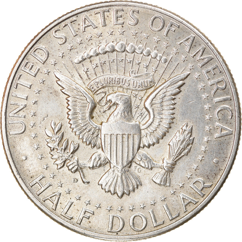 Moneta, Stati Uniti, Kennedy Half Dollar, Half Dollar, 1964, U.S. Mint, Denver