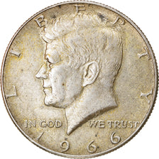 Moneta, Stati Uniti, Kennedy Half Dollar, Half Dollar, 1966, U.S. Mint