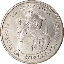 Moneda, Polonia, 100 Zlotych, 1988, Warsaw, SC, Cobre - níquel, KM:182