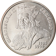 Moneta, Polonia, 500 Zlotych, 1989, Warsaw, BB+, Rame-nichel, KM:194