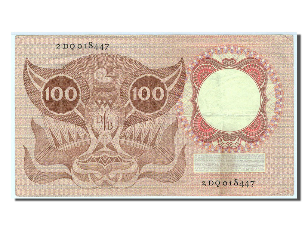 Netherlands, 100 Gulden, 1953, KM #88, EF(40-45), 2DQ