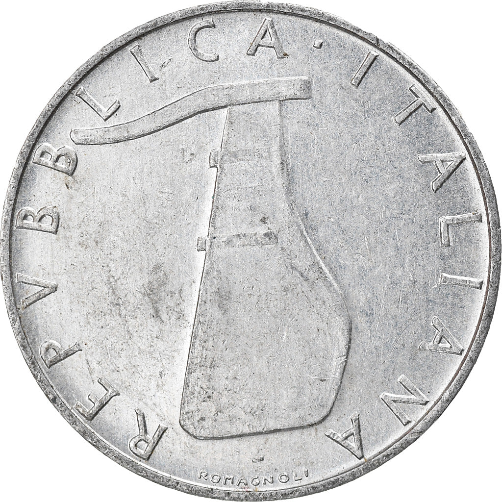 Moeda, Itália, 5 Lire, 1980, Rome, VF(30-35), Alumínio, KM:92