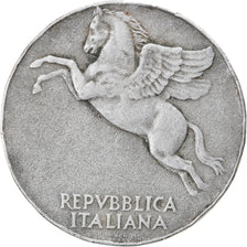 Coin, Italy, 10 Lire, 1948, Rome, VF(30-35), Aluminum, KM:90