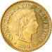 Coin, Switzerland, 5 Rappen, 2004, Bern, BE, MS(63), Aluminum-Bronze, KM:26c