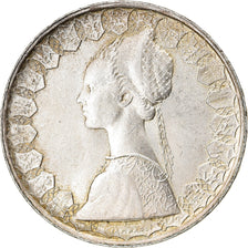 Coin, Italy, 500 Lire, 1960, Rome, EF(40-45), Silver, KM:98
