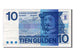 Netherlands, 10 Gulden, 1968, KM #91b, AU(50-53), 0688748625