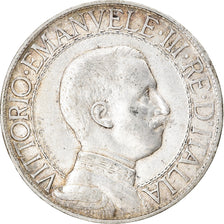 Coin, Italy, Vittorio Emanuele III, Lira, 1913, Rome, EF(40-45), Silver, KM:45