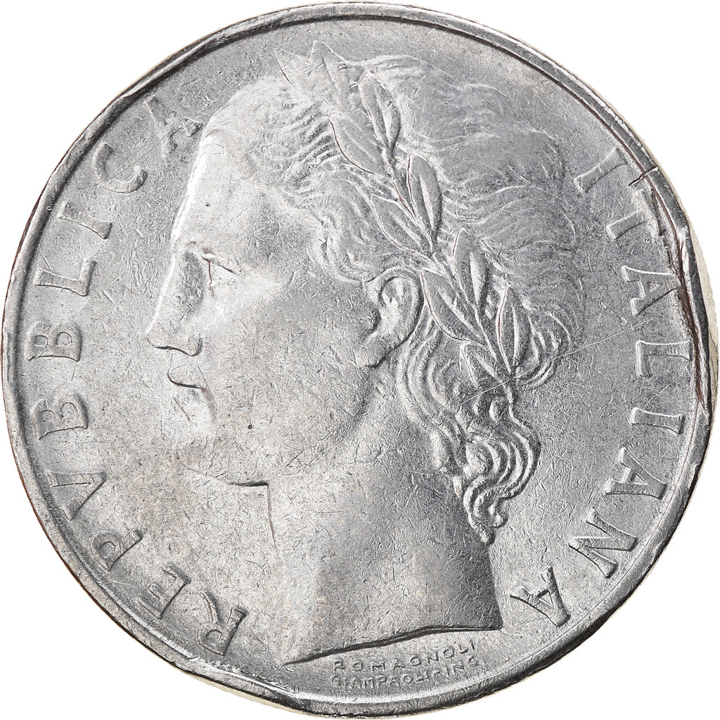 Münze, Italien, 100 Lire, 1964, Rome, S+, Stainless Steel, KM:96.1