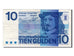 Geldschein, Niederlande, 10 Gulden, 1968, SS+