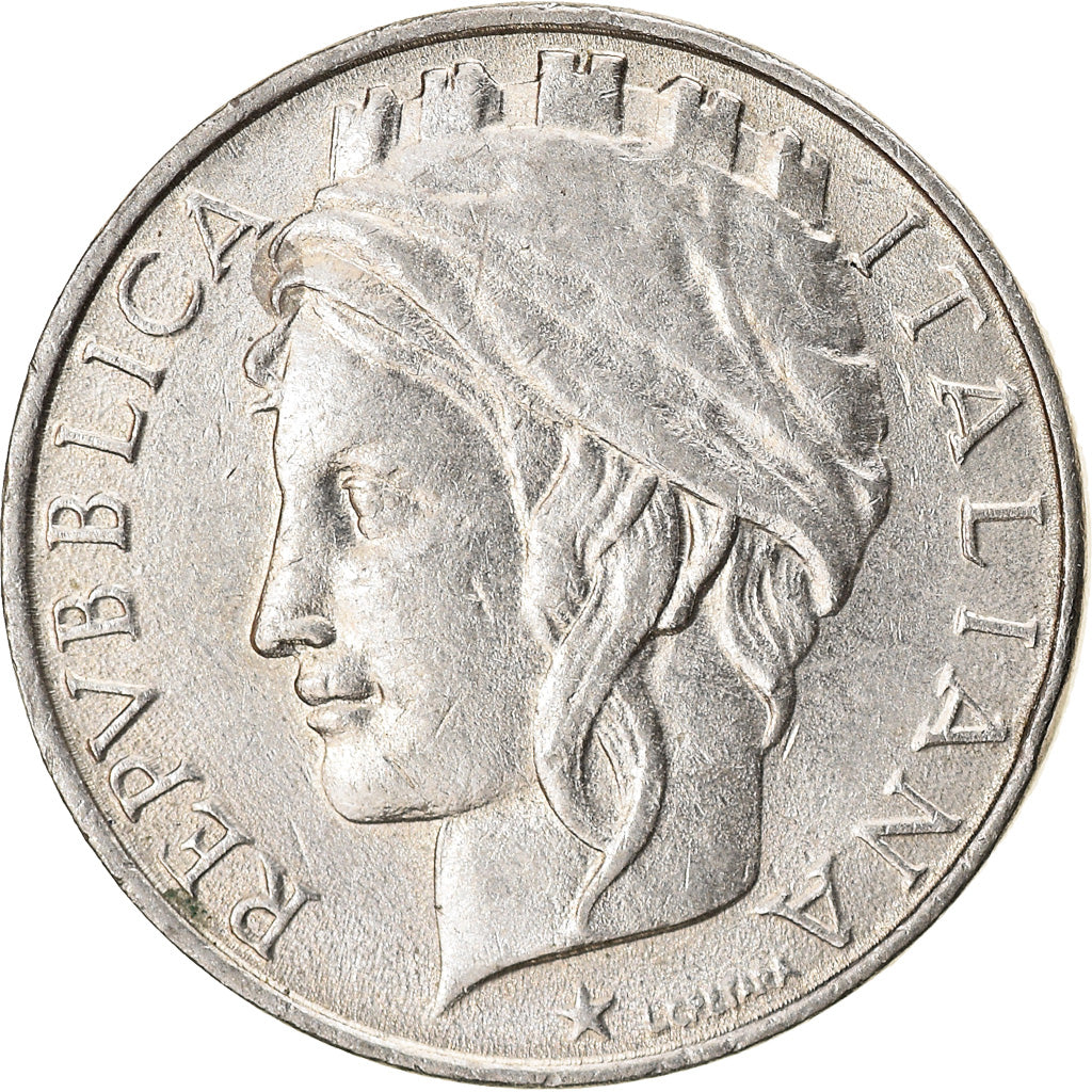 Coin, Italy, 50 Lire, 1996, Rome, EF(40-45), Nickel, KM:183