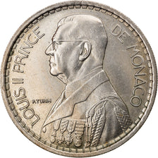 Monnaie, Monaco, Louis II, 20 Francs, Vingt, 1947, TTB, Copper-nickel, KM:124