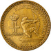 Coin, Monaco, Louis II, 2 Francs, 1924, Poissy, EF(40-45), Aluminum-Bronze
