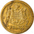 Coin, Monaco, Louis II, 2 Francs, undated (1945), AU(50-53), Aluminum-Bronze