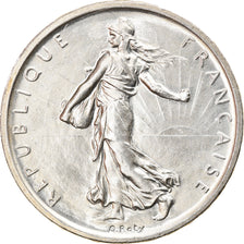 Moneta, Francja, Semeuse, 5 Francs, 1960, AU(55-58), Srebro, KM:926, Gadoury:770