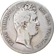 Monnaie, France, Louis-Philippe, 5 Francs, 1831, Lille, TB, Argent, Gadoury:676