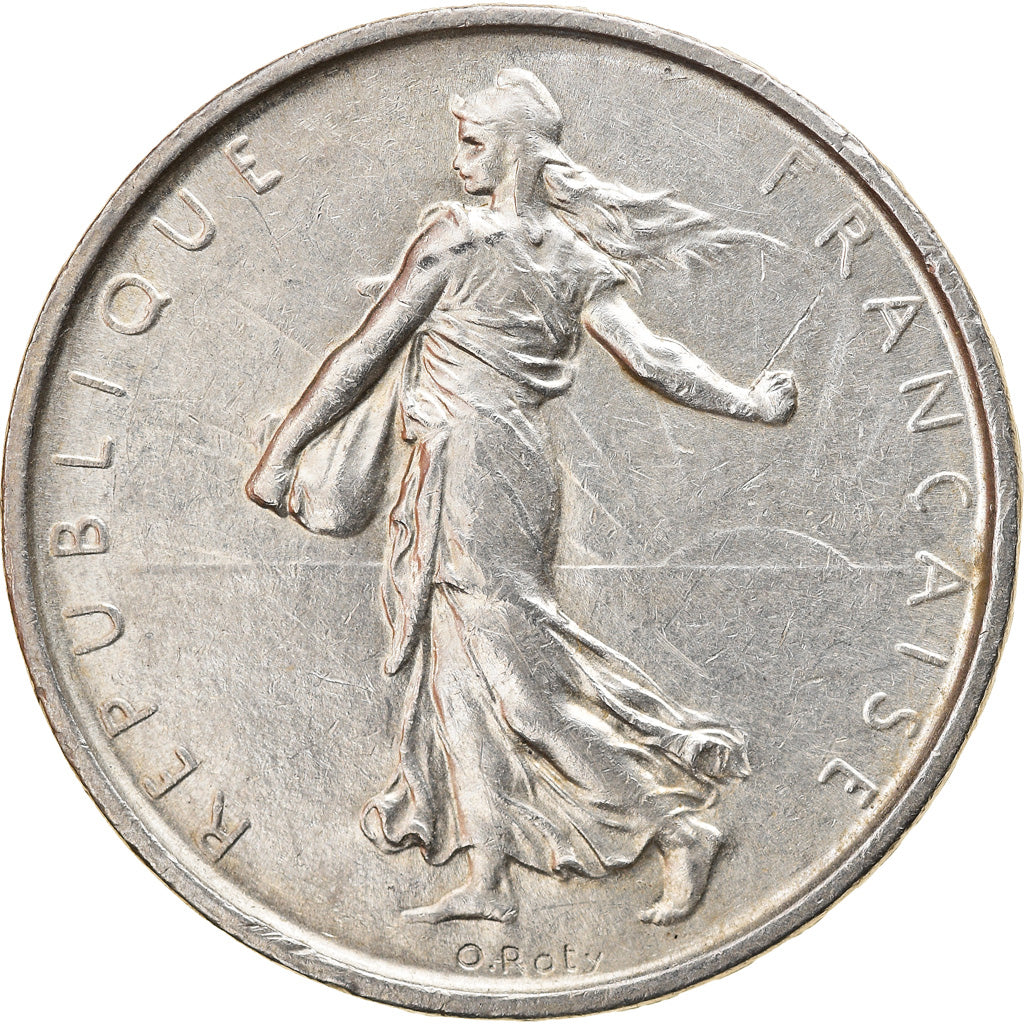 Coin, France, Semeuse, 5 Francs, 1961, Paris, AU(50-53), Silver, KM:926