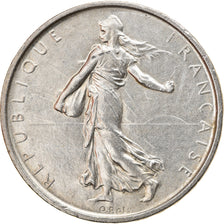 Coin, France, Semeuse, 5 Francs, 1961, Paris, AU(50-53), Silver, KM:926