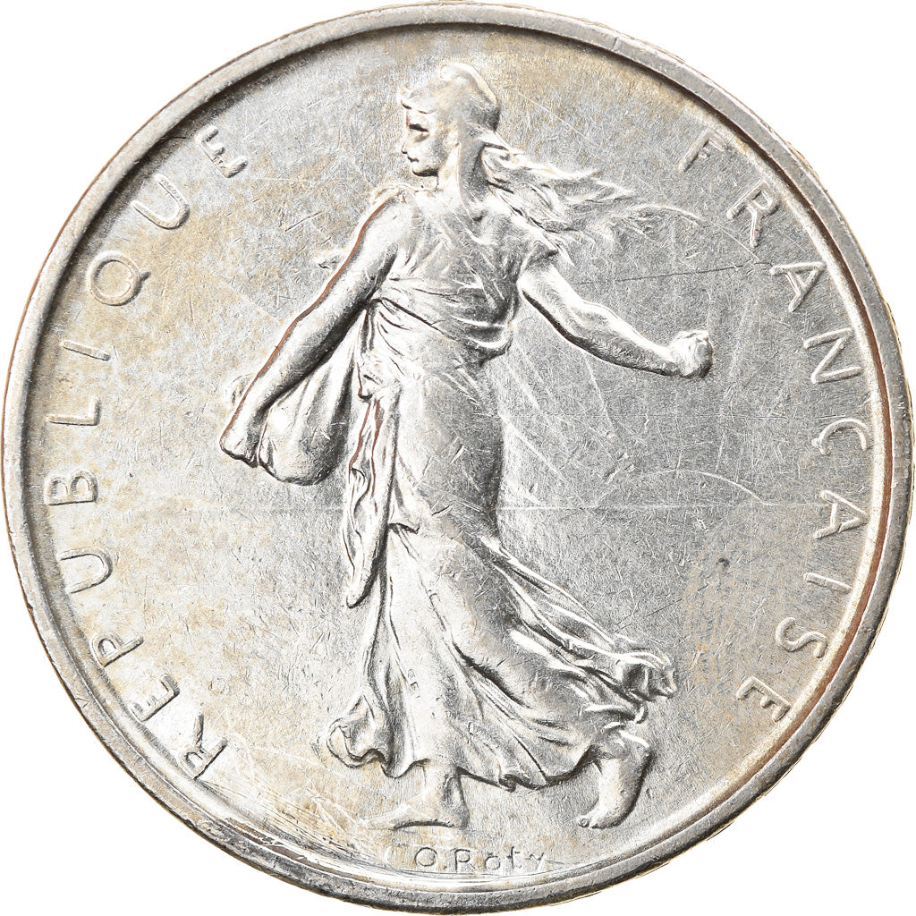 Coin, France, Semeuse, 5 Francs, 1963, Paris, EF(40-45), Silver, KM:926