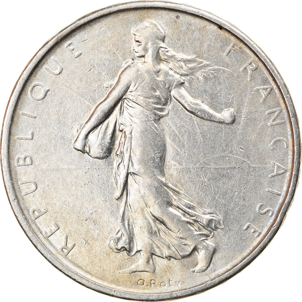 Coin, France, Semeuse, 5 Francs, 1963, Paris, EF(40-45), Silver, KM:926