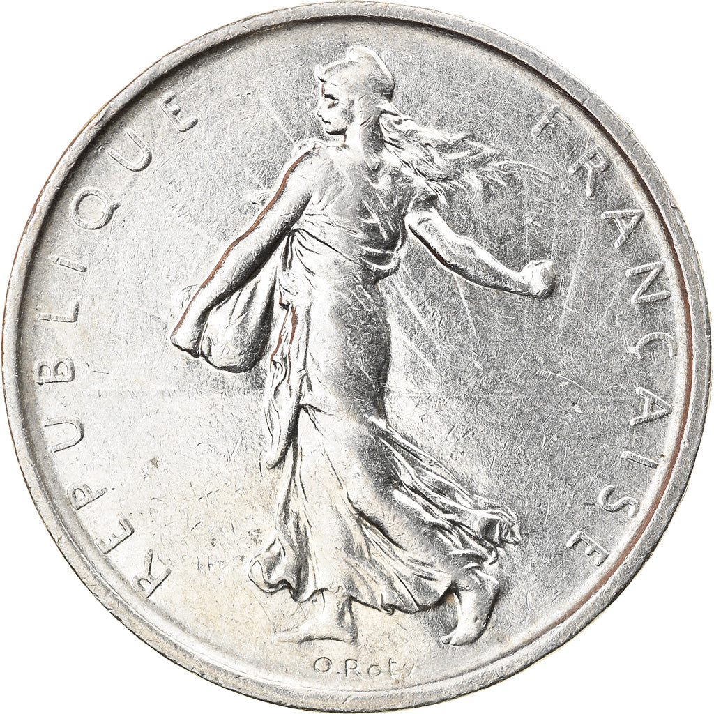 Coin, France, Semeuse, 5 Francs, 1966, Paris, EF(40-45), Silver, KM:926