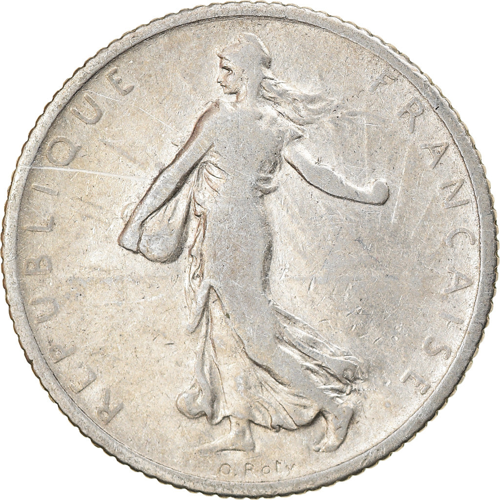 Moneta, Francia, Semeuse, Franc, 1899, Paris, MB, Argento, KM:844.1, Gadoury:467