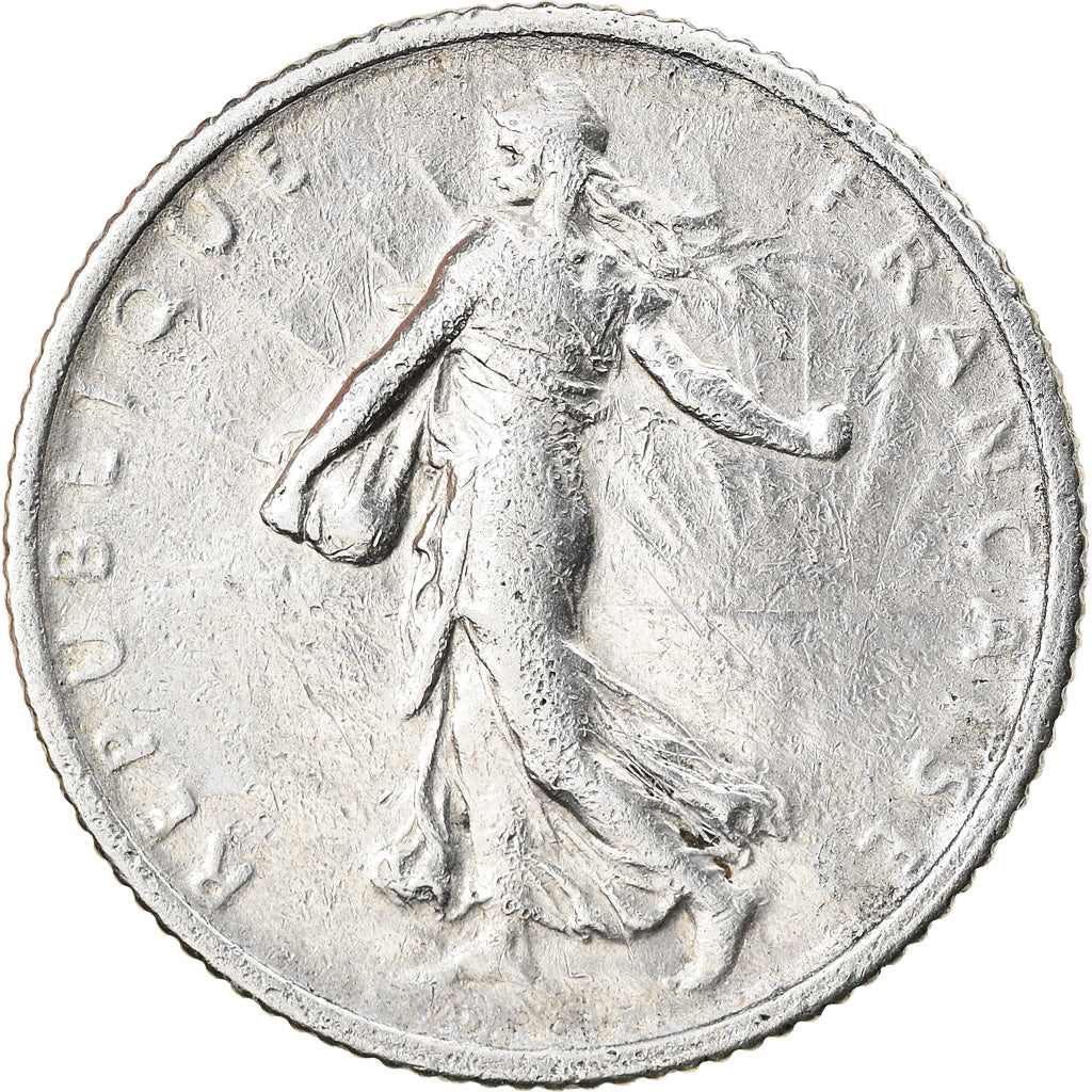 Münze, Frankreich, Semeuse, Franc, 1915, Paris, SS, Silber, KM:844.1