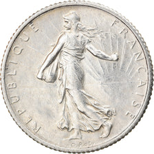 Coin, France, Semeuse, Franc, 1920, Paris, AU(50-53), Silver, KM:844.1