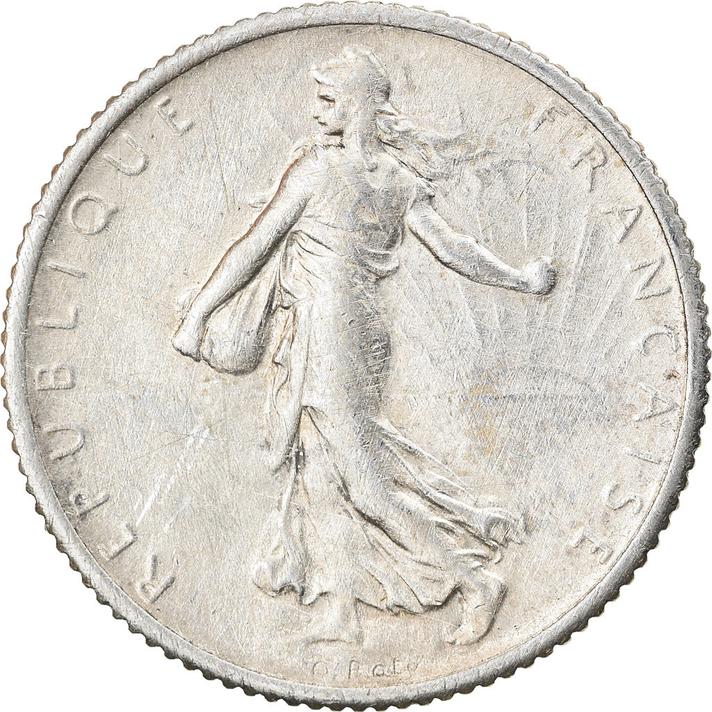Monnaie, France, Semeuse, Franc, 1920, Paris, TTB, Argent, Gadoury:467, KM:844.1