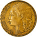Coin, Spain, Peseta, 1937, Madrid, EF(40-45), Brass, KM:755