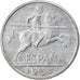 Coin, Spain, 10 Centimos, 1953, AU(55-58), Aluminum, KM:766