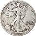 Coin, United States, Walking Liberty Half Dollar, Half Dollar, 1943, U.S. Mint