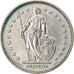 Coin, Switzerland, Franc, 1969, Bern, AU(50-53), Copper-nickel, KM:24a.1