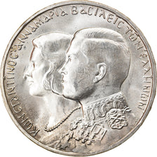 Moneta, Grecia, Constantine II, 30 Drachmai, 1964, Kongsberg, SPL-, Argento