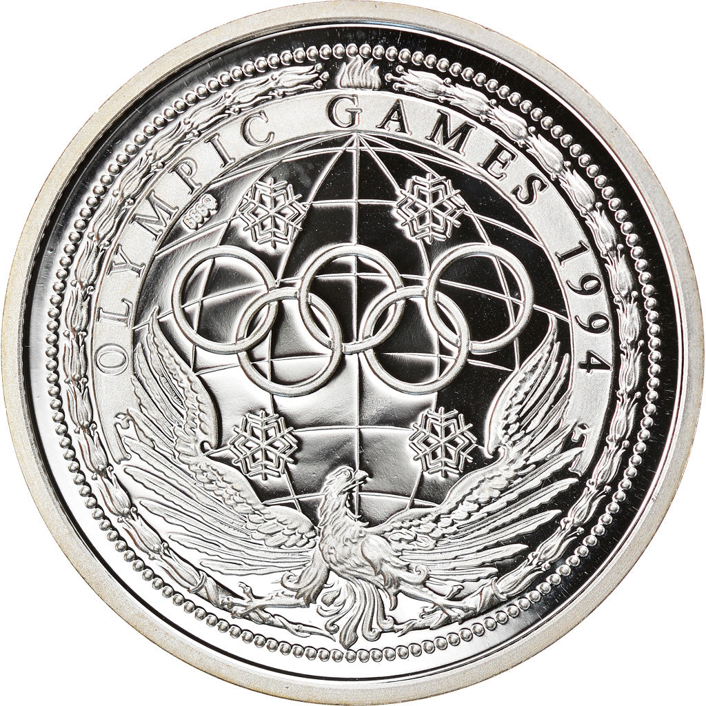 Frankreich, Medaille, Jeux Olympiques d'Hiver de Lillehammer, 1994, STGL, Silber