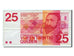 Billet, Pays-Bas, 25 Gulden, 1971, TTB