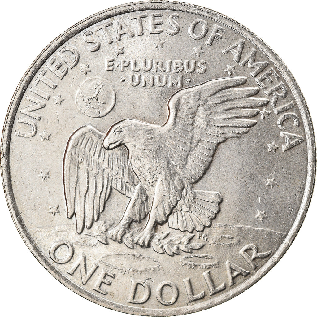 Coin, United States, Eisenhower Dollar, Dollar, 1971, U.S. Mint, Denver