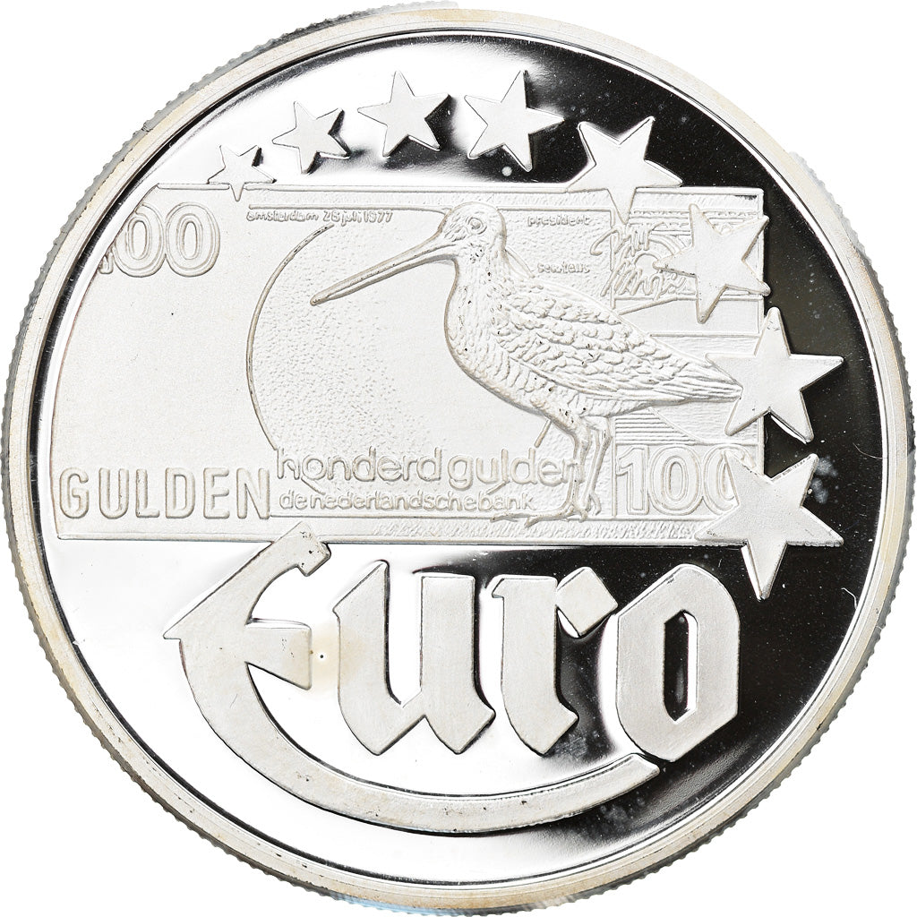 Pays-Bas, Jeton, 10 Euro Europa, Politics, Society, War, 1997, FDC, Argent