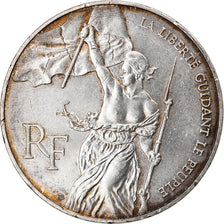 Münze, Frankreich, Liberté guidant le peuple, 100 Francs, 1993, SS+, Silber