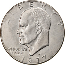 Coin, United States, Eisenhower Dollar, Dollar, 1977, U.S. Mint, Denver