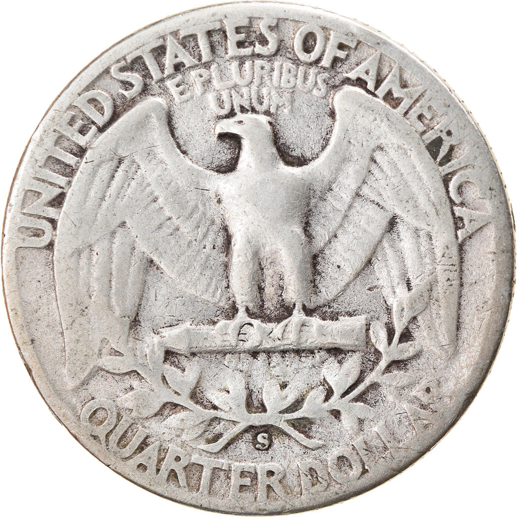 Münze, Vereinigte Staaten, Washington Quarter, Quarter, 1952, U.S. Mint, San