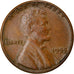 Moneta, Stati Uniti, Lincoln Cent, Cent, 1955, U.S. Mint, Philadelphia, MB+