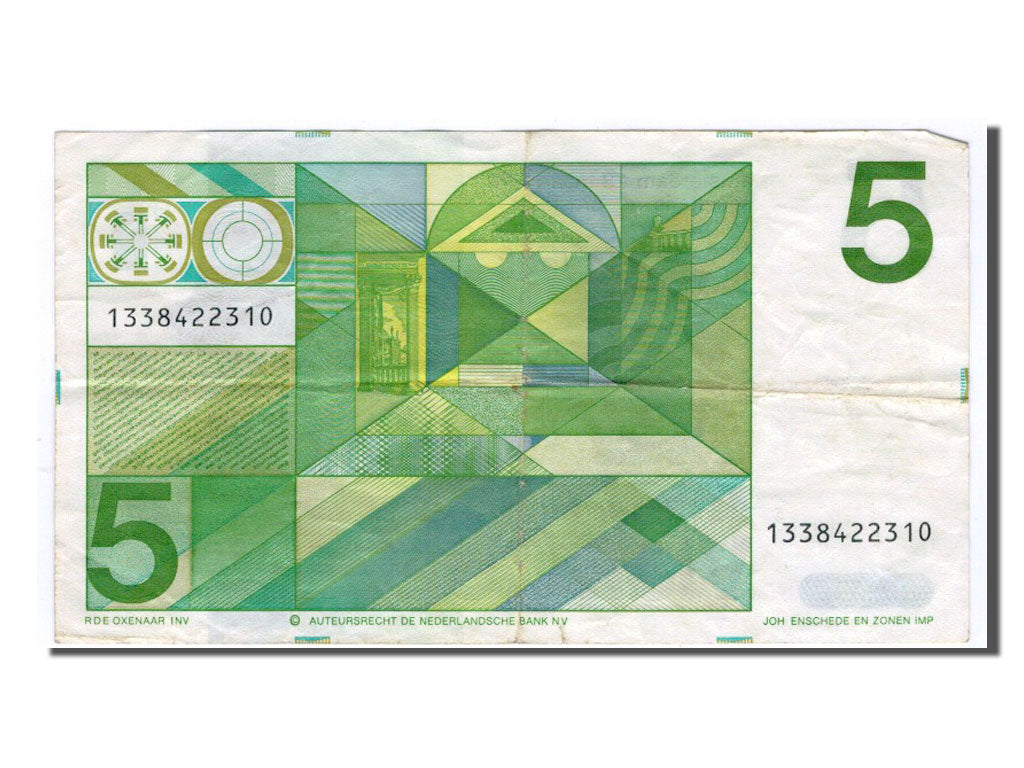 Paesi Bassi, 5 Gulden, 1973, BB