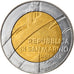 Munten, San Marino, 500 Lire, 1990, ZF, Bi-Metallic, KM:256