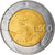 Moneta, San Marino, 500 Lire, 1990, EF(40-45), Bimetaliczny, KM:256